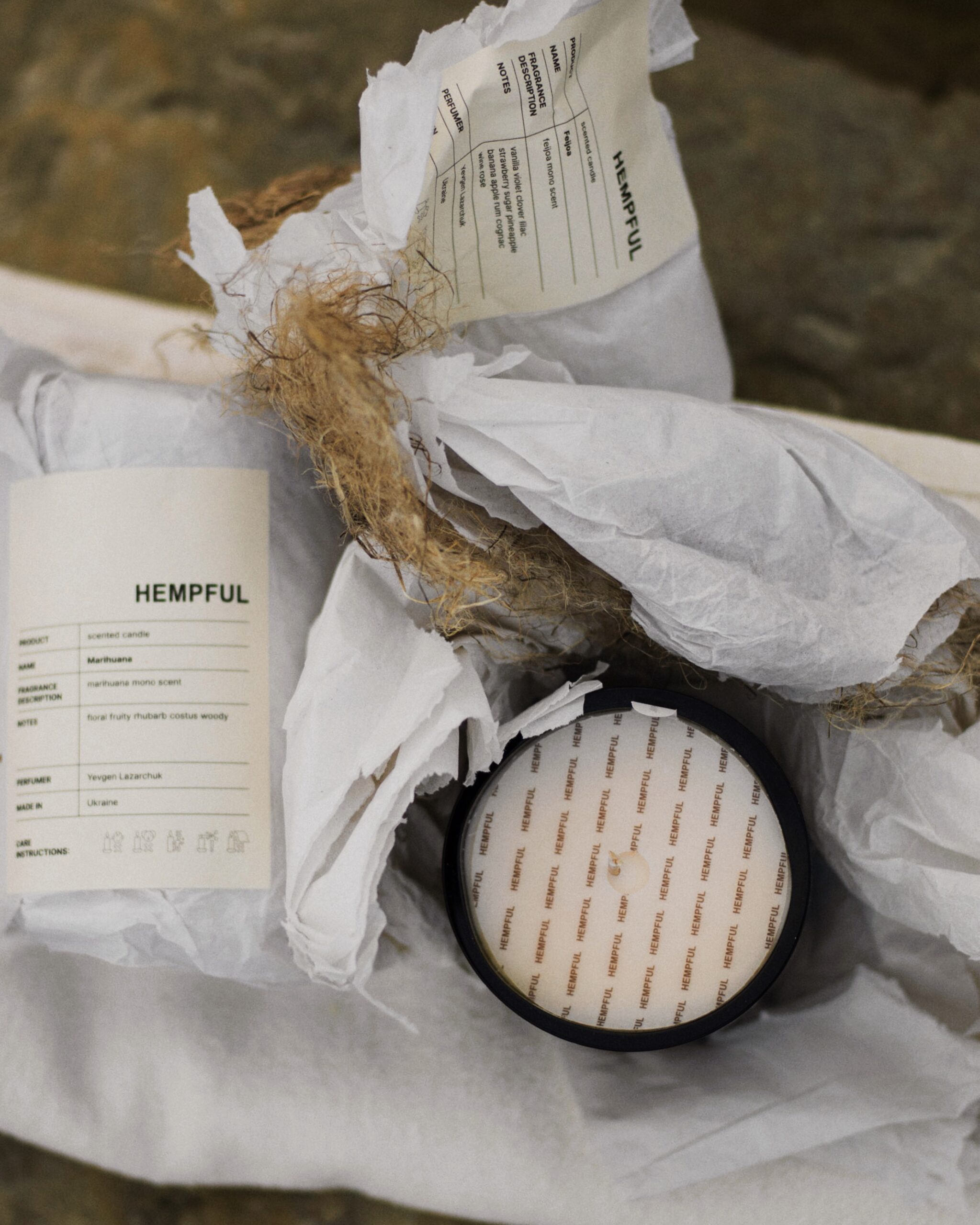 Нішева свічка HEMPFUL Feijoa