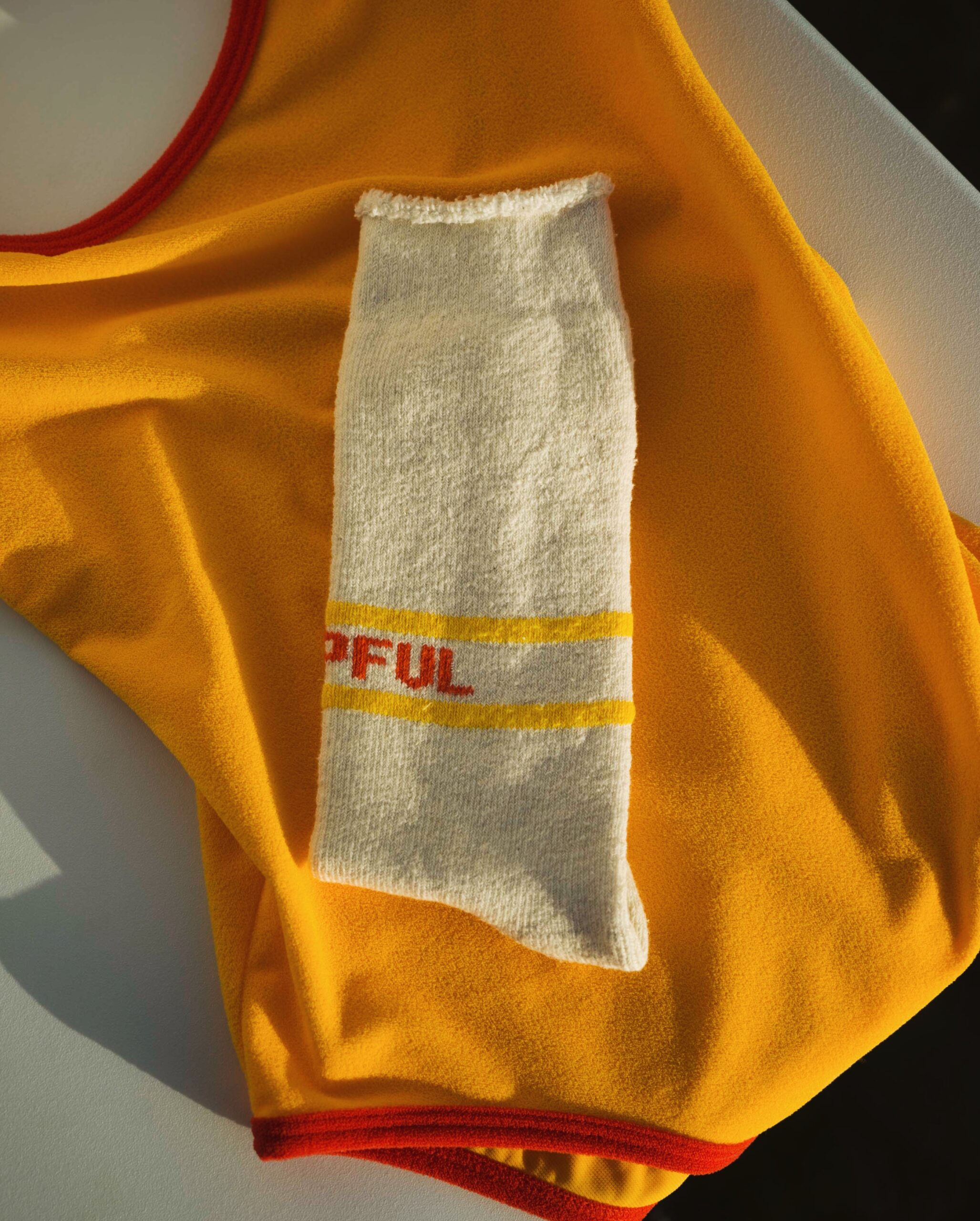 HEMPFUL Шкарпетки yellow/red