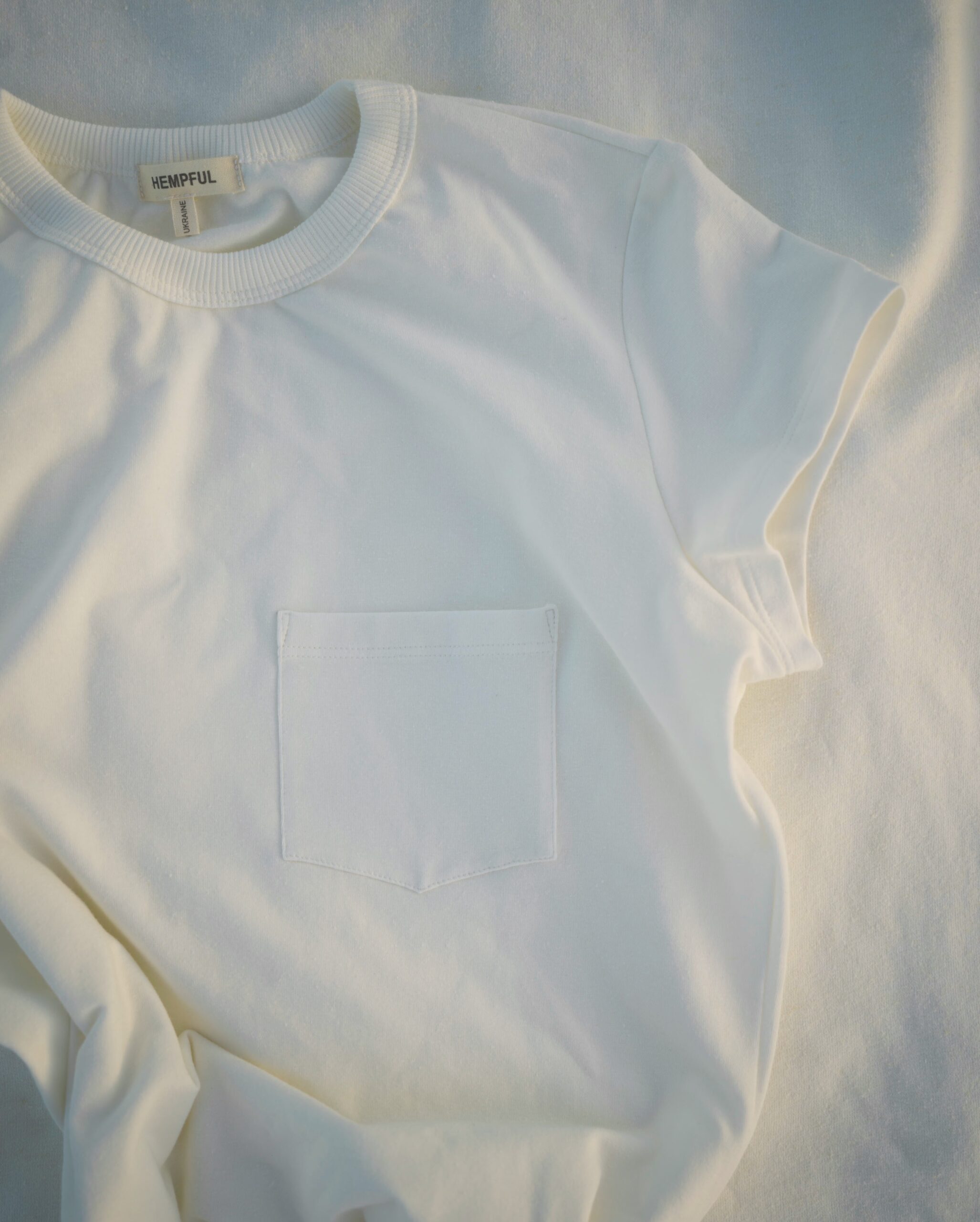 Zoe футболка white with pocket