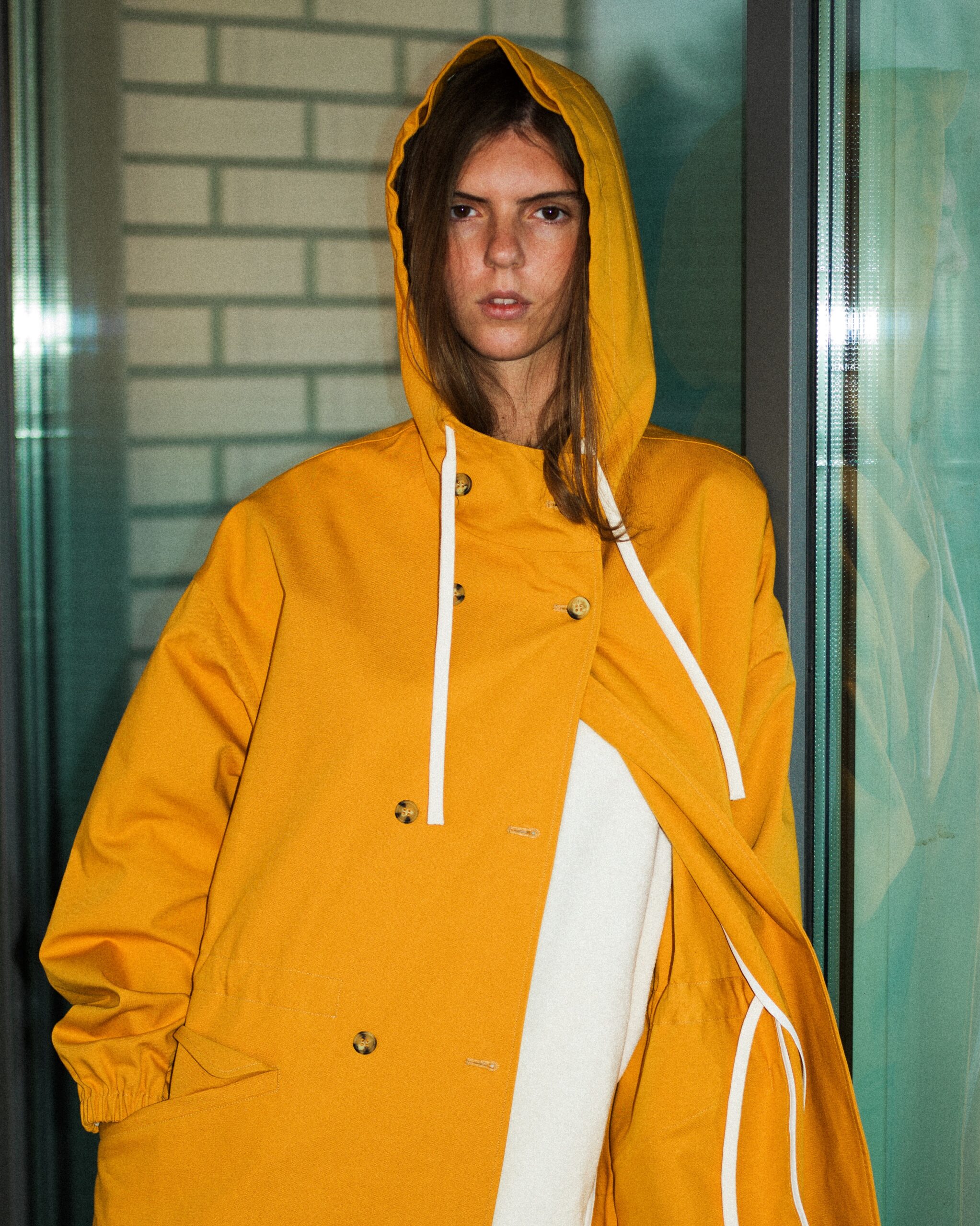 Waxed Organic Cotton Парка Linda