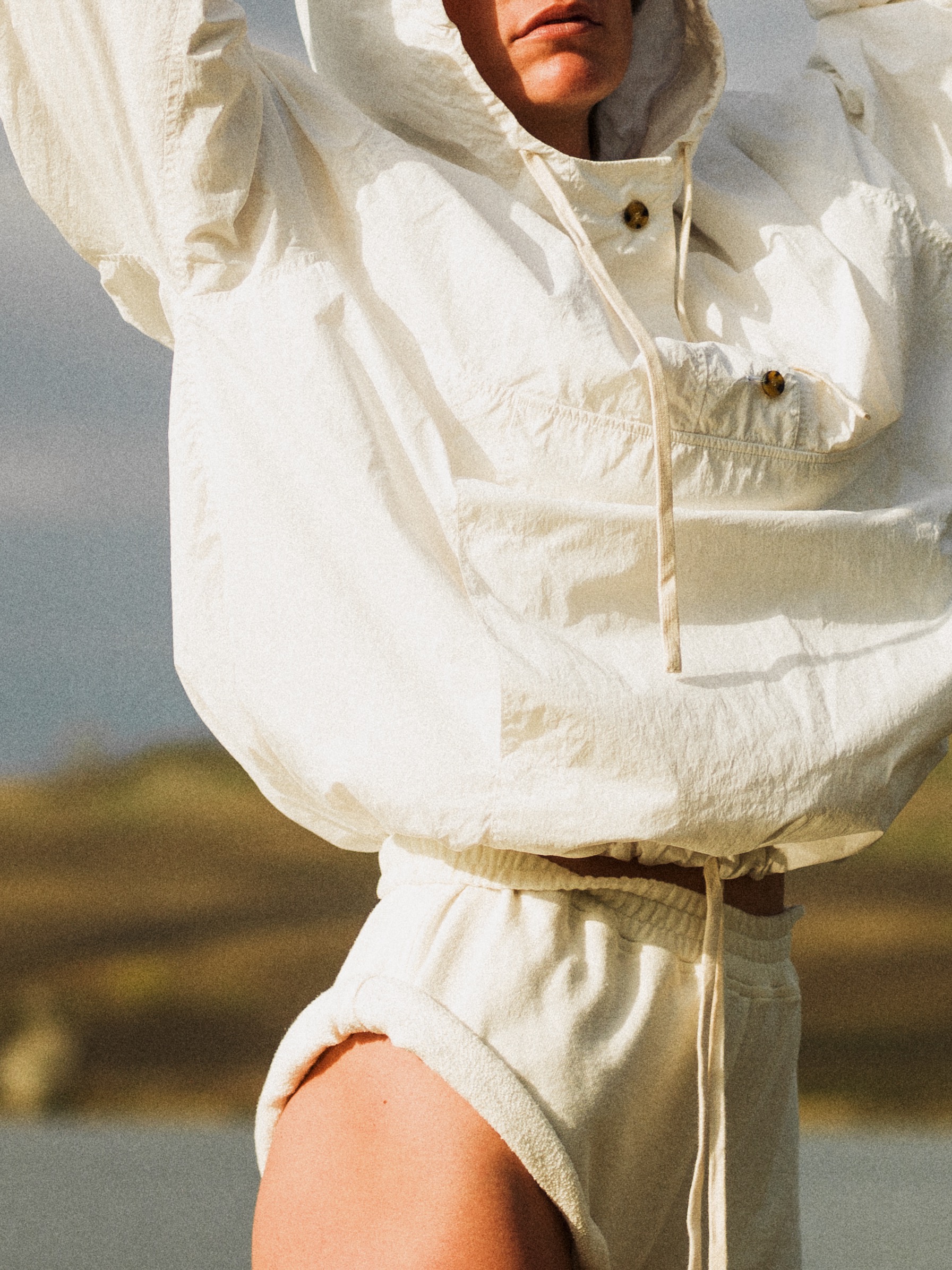 Анорак Gia long 100% hemp lining